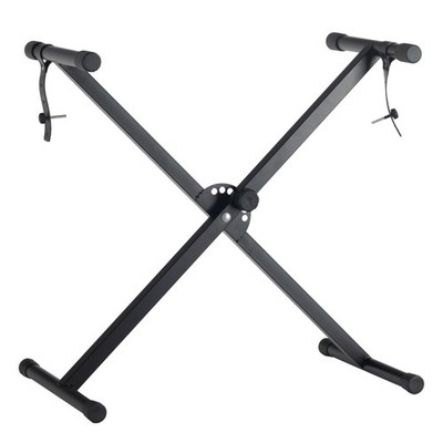 FunKey Mini-X-Keyboardständer Schwarz Stativ Ständer Keyboard Stand Verstellbar