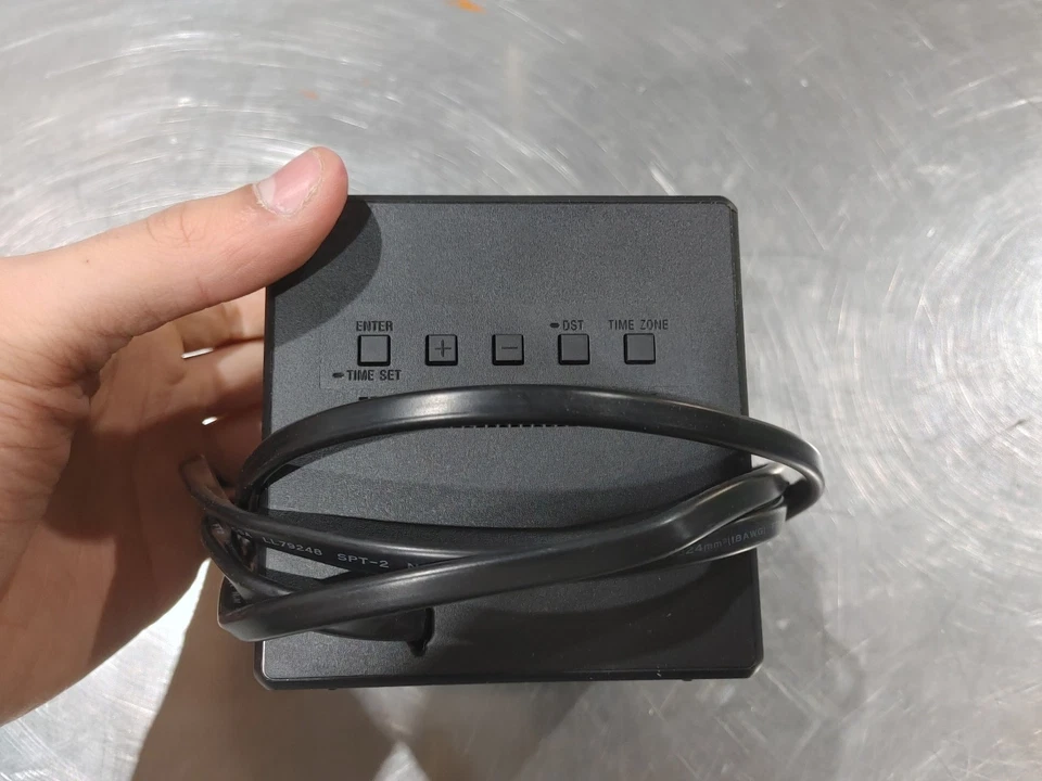 Good Condition Sony Alarm Clock Radio Model ICF-C1 Tested Working Black - Image 3 of 4