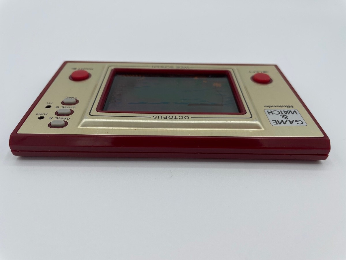 Nintendo Game & Watch オクトパス Nintendo Game Watch OCTOPUS OC-22 Console 1981 Japan vintage