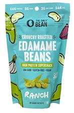 The Only Bean Crunchy Edamame Bean Snack Ranch 4 oz