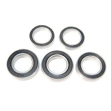 Pack of 5 6202 2RS 62022RS Rubber Sealed Bearing 15x35x11mm