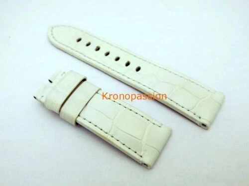 Correa de dos piezas Panerai Bandas Pulsera Blanco