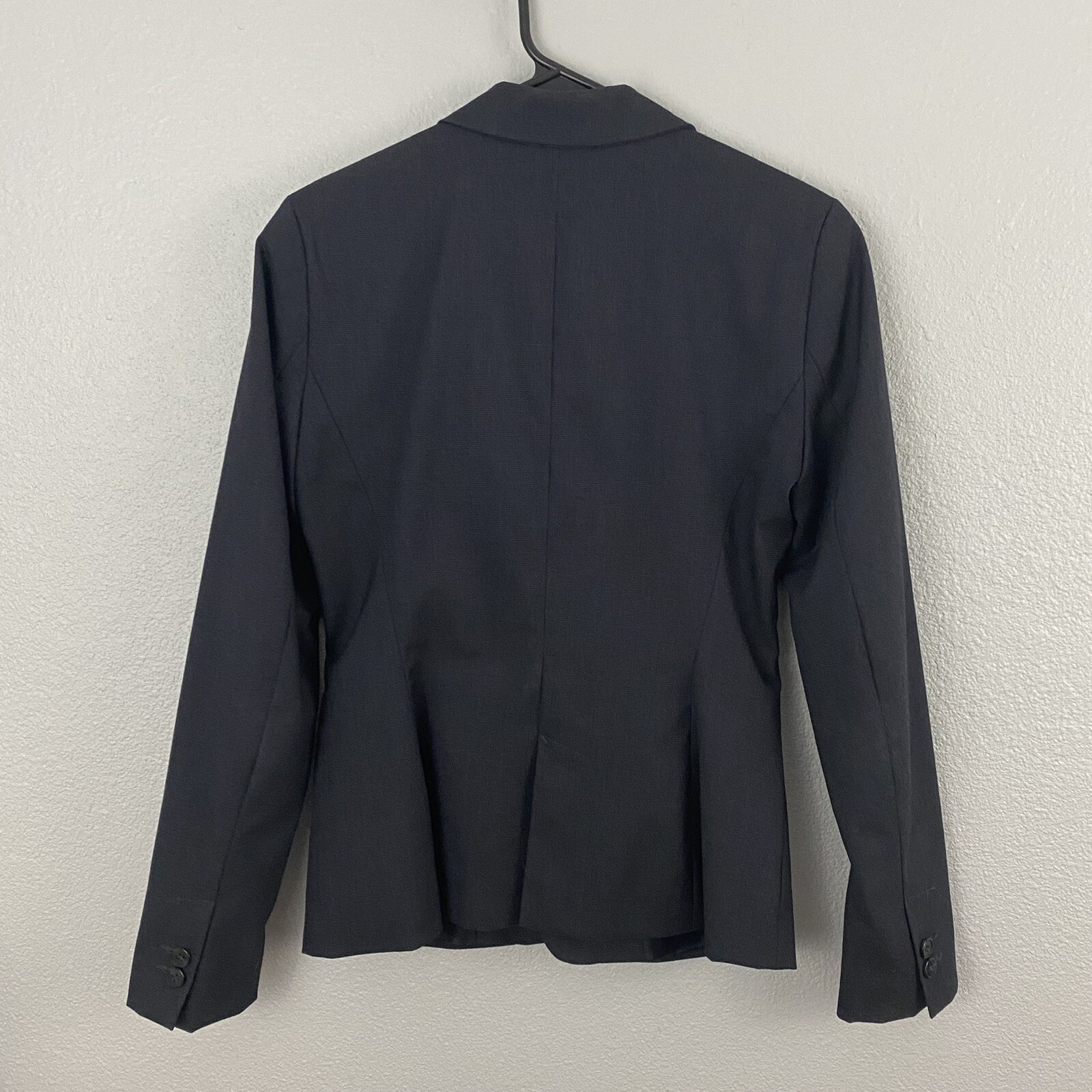 Zara Basic Collection Dark Blue One Button Blazer… - image 8