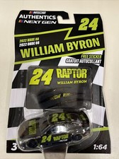 2022 NASCAR AUTHENTICS NEXT GEN WAVE 8 1:64 RAPTOR WILLIAM BYRON 24 VHTF