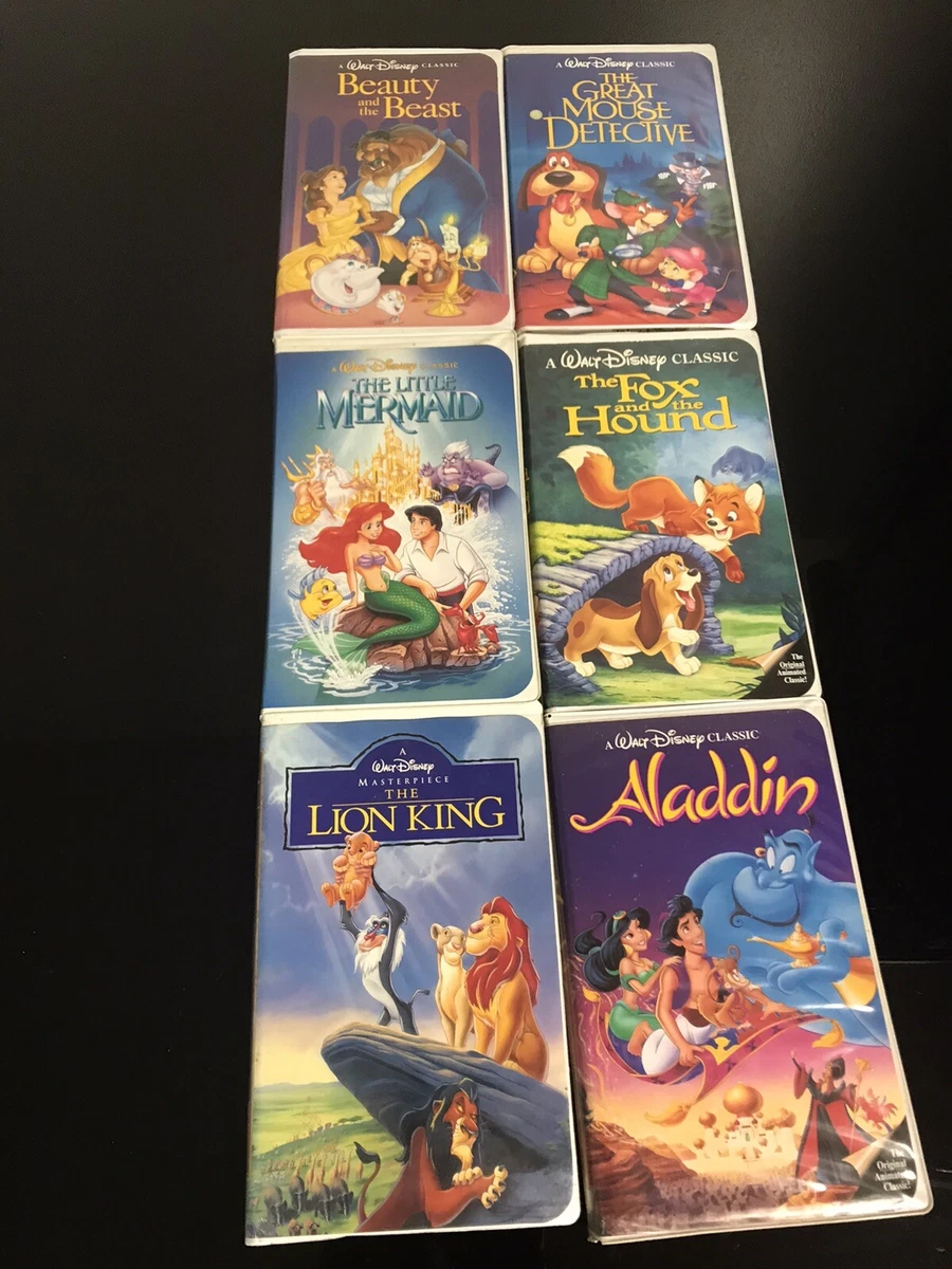 RARE Disney Black Diamond VHS Tapes, lot of 5 hajj.gov.eg