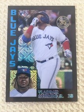 Vladimir Guerrero Jr. 2019 Topps Chrome Silver Pack Black Ref /199 RC Rookie