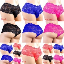 MCT 064 Pants Boxer SLIP BULGE POUCH EDLE transparente SPITZE 4 Farben in S-4XL