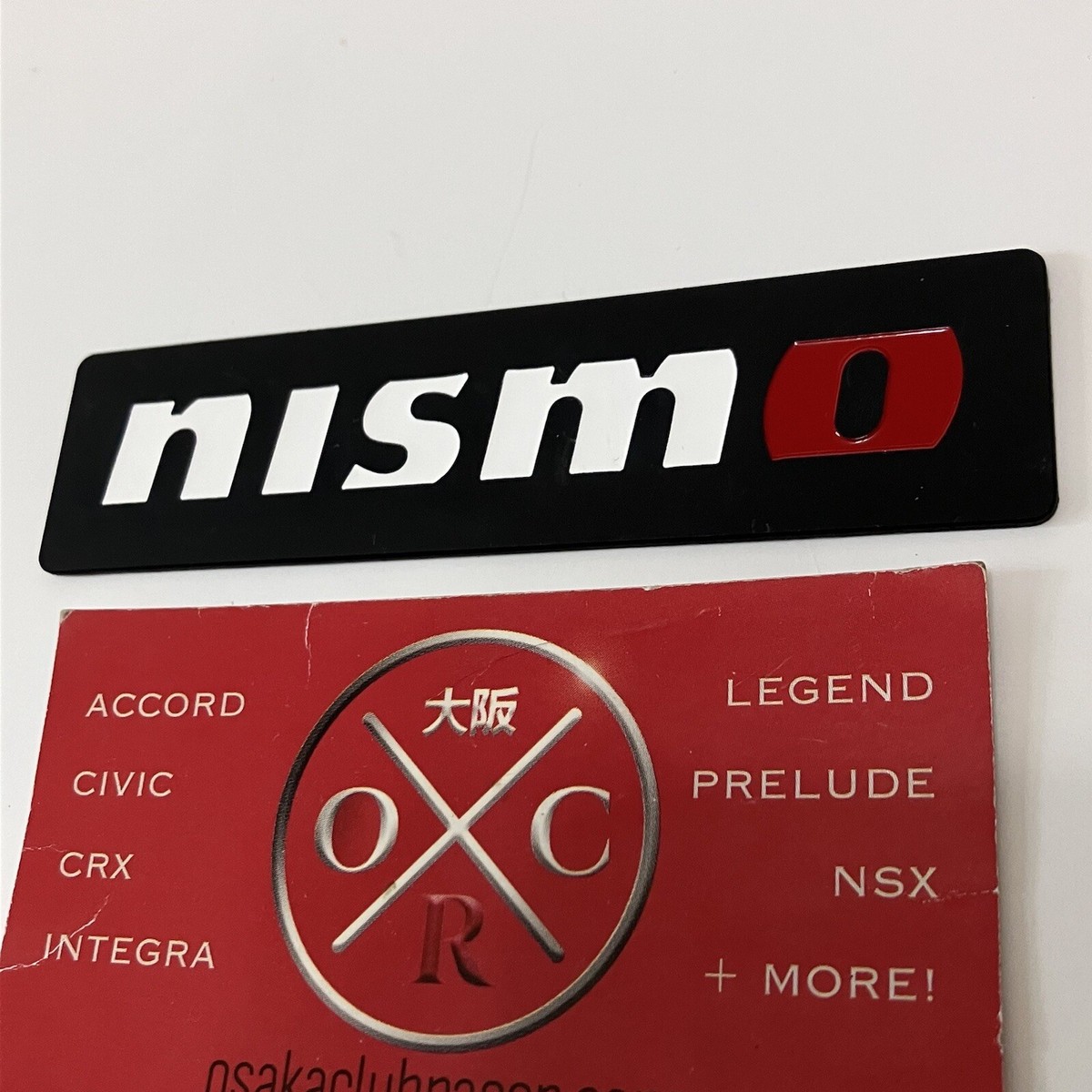 Genuine OEM NISMO Emblem Badge Dash Rear Side JDM 350Z 370Z GT-R
