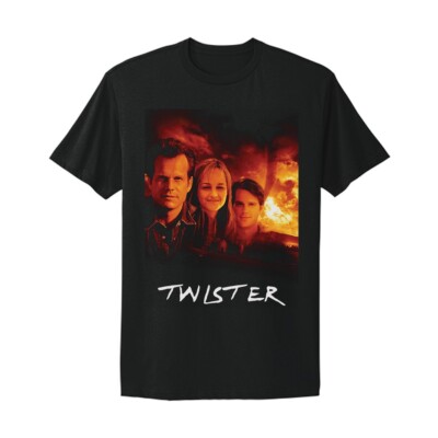 Twister 90s Poster Graphic Movie Classic Film T-Shirt E3698