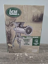 LEM #10 Stainless Steel Hand Grinder