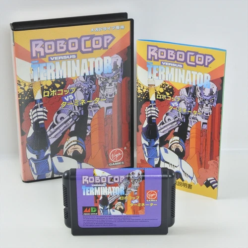 ROBOCOP VERSUS TERMINATOR Mega Drive Sega 2050 md