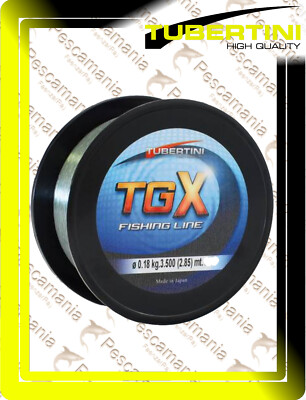 Tubertini TGX News 200 Mt - Monofilo Da Pesca Professionale Alta Qualità