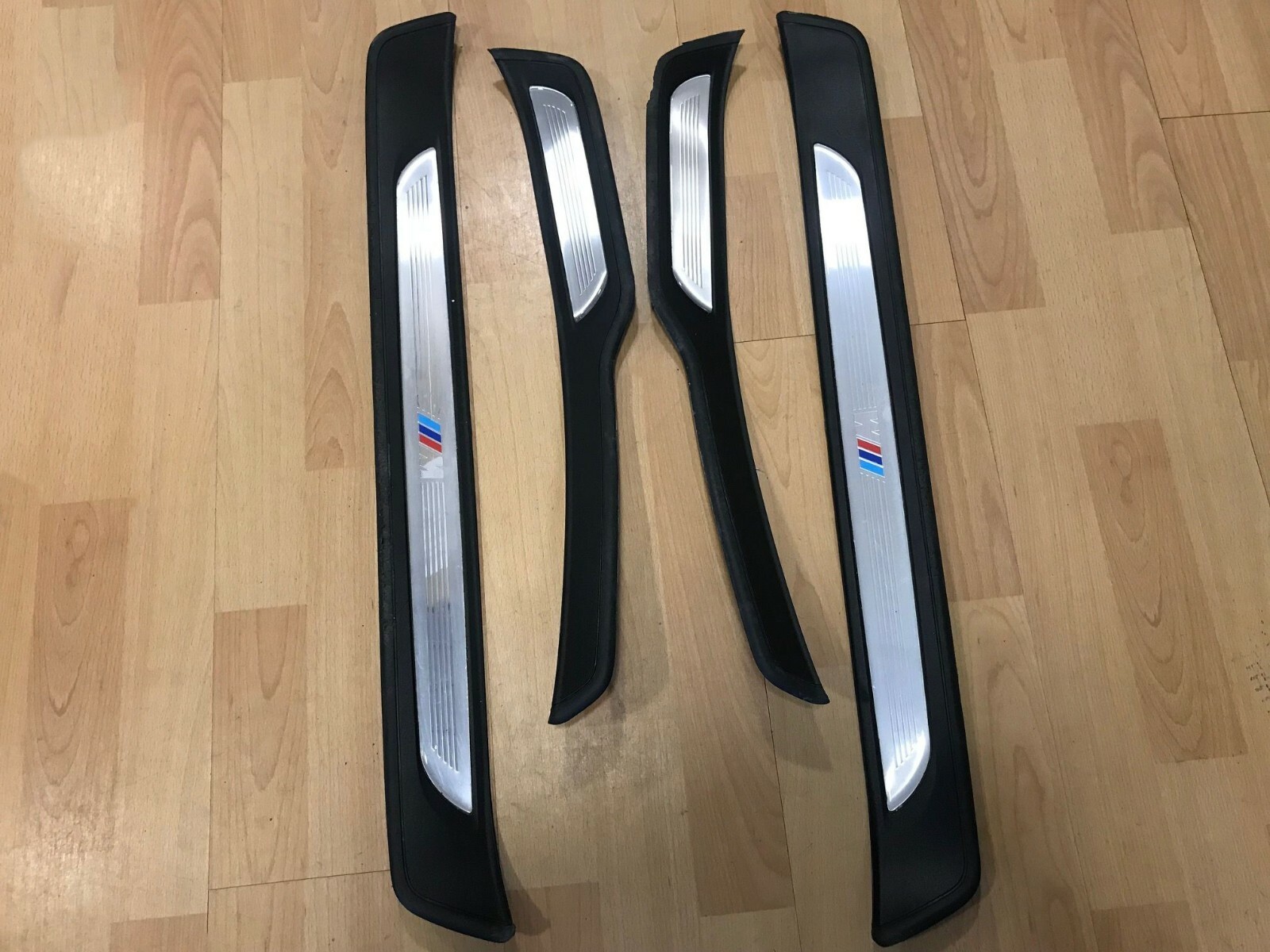 BMW E90 3 Series M Sport Kick Plates Covers OEM 7907151 7907152 