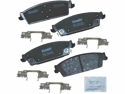 Rear Bendix Brake Pad Set fits GMC Sierra 1500 Limited 2019 91XYRK