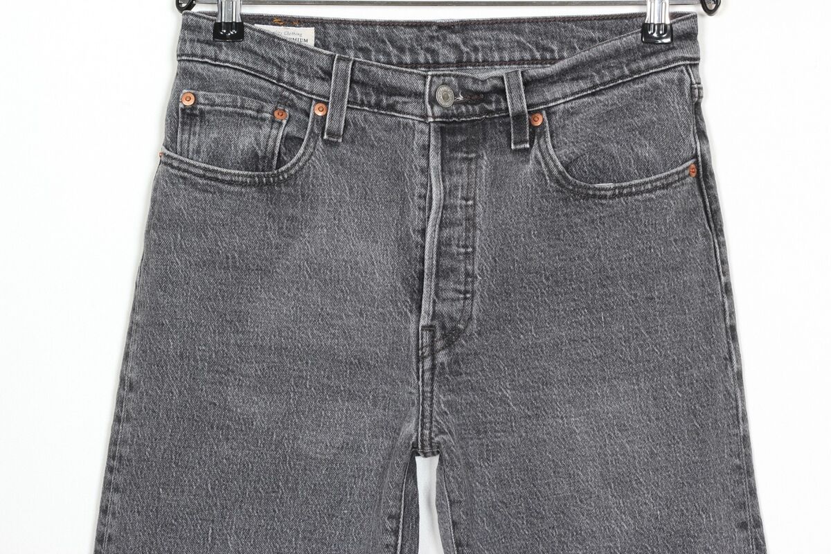 LEVI'S 501 PREMIUM Big E Jeans Women Size W28 L28 Stretch LEVI'S 501 PREMIUM Big E Jeans Women Size W28 L28 Stretch
