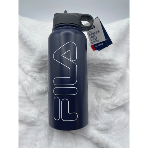 FILA 32oz Stainless Steel Water Bottle - Blue
