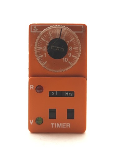 Crouzet OLRU-110A Time Delay Relay, .1sec-10Hours, SPDT 10A, 110VAC or 24VAC/DC - Imagen 3 de 7