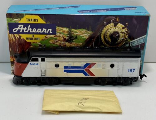 Athearn 3233 HO Scale Amtrak F-7 A Unit Diesel Locomotive #157 LN/Box - Picture 1 of 4