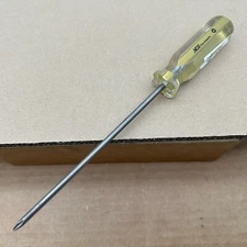 Vintage Ace Hardware Phillips Screwdriver 24849 6” Shaft CHROME VAN NEW NOS USA