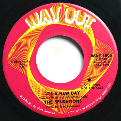 SENSATIONS - IT'S A NEW DAY/ TWO CAN MAKE IT - SOUL 45