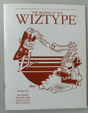 Wiztype Wizard of ID's by Sierra On-Line Systems for Apple II+,IIe,IIc,IIgs 1984
