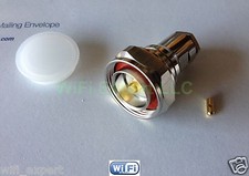 1x Connector 7/16 DIN male plug clamp RG8 RG213 LMR400 RG214 cable straight USA