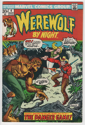   US - Werewolf by Night 4 - 1973 - 6.0 - Marvel Comics - Mike Ploog art, Horror