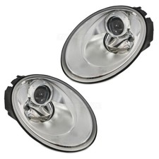 Scheinwerfer Halogen Set für VW Beetle 9C 1Y Bj. 05-10 Stellmotor H7 TYC