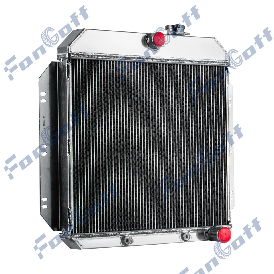 3 Row Aluminum Radiator For 1960 61 1962 Chevy C10 C20 C30 K10 K20 Pickup Foto 4 de 4