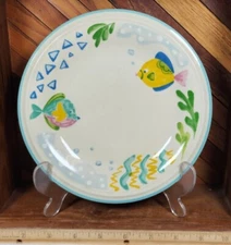 Studio Nova Barrier Reef Y2310 Tropical Fish Snack Salad Plate Free Shipping