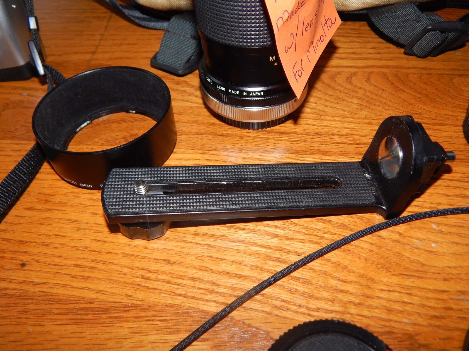 Camera Lot Canon Camera EOS Rebel Ti + TWO More Lenses + More & Camera