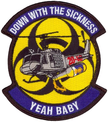 USAF 23d FTS SPECIALIZED UNDERGRAD PILOT TRAINING-HELICOPTER CLASS 20-10 PATCH
