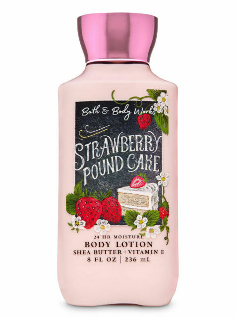 Bath & Body Works Strawberry Pound Cake Lotion - 8oz 667552142451