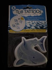 Tub Tattoos Non Slip Safety Bathtub Stickers Adhesive Grip Treads 5 ct