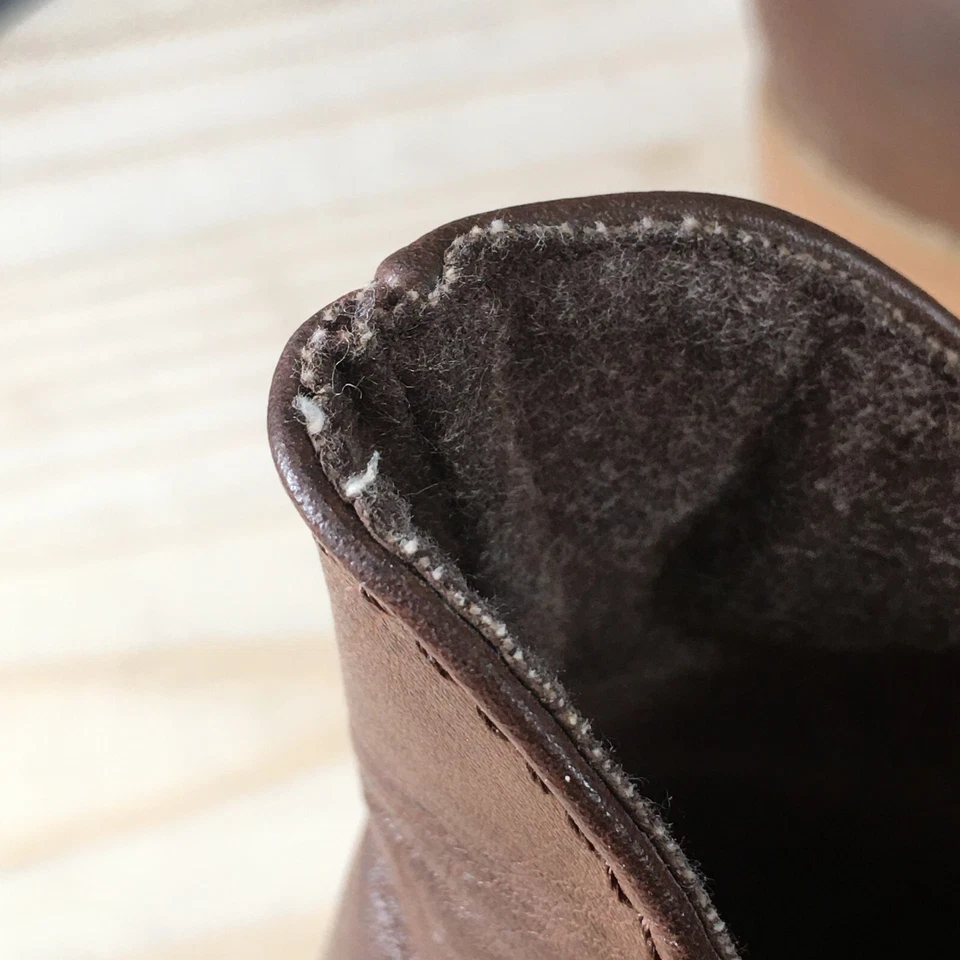 Journee Collection Botas Mujer 8.5 Botines Azul Gamuza Tacones Bajos Hebilla Foto 4 de 4