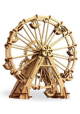 Wood Trick 3D-Holzpuzzle Fahrrad – 89 Teile, Kein Kleber Nötig – STEM-Spielzeug Für Kinder & Erwachsene