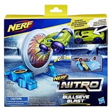 BRAND NEW HASBRO NERF NITRO FOAM CAR STUNT SET BULLSEYE BLAST E1556