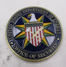 US Department of Energy DOE Office of Security Challenge Coin
