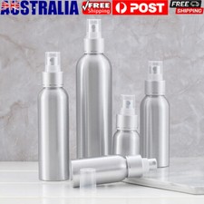 5Pcs Aluminium Leak Proof Spray Bottles Refillable Empty Perfume Mist Atomiser