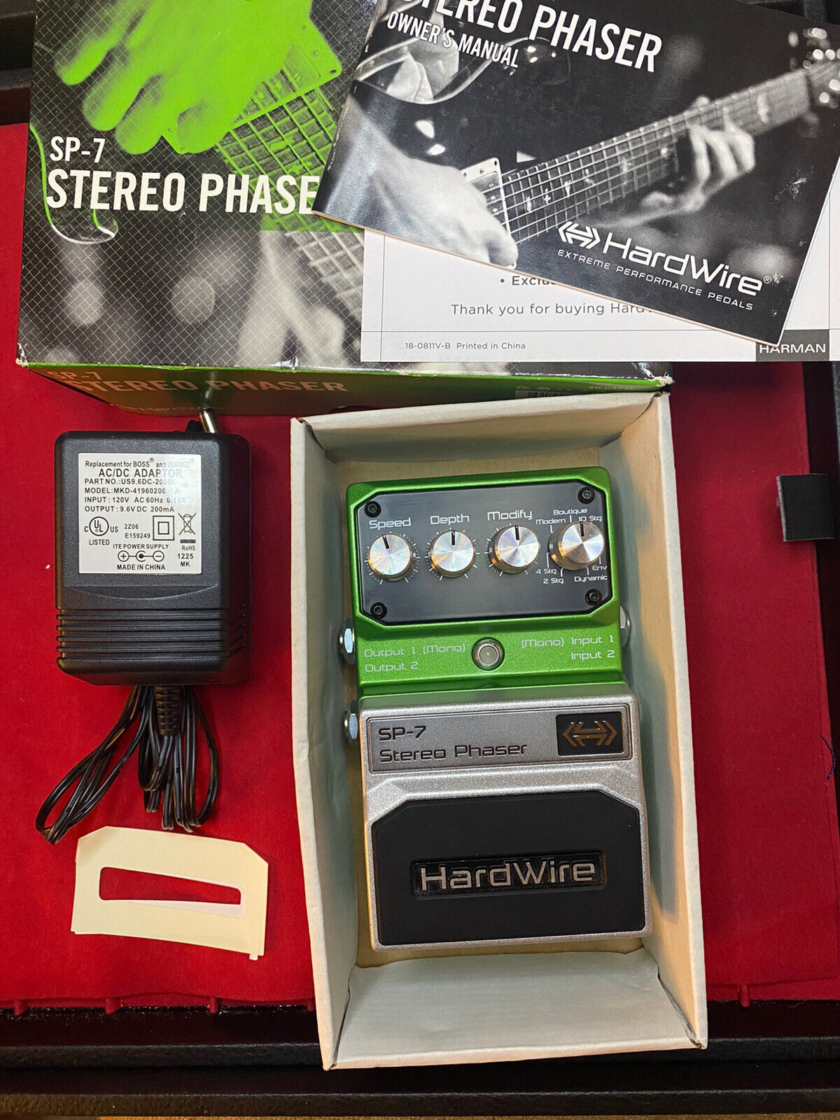 DigiTech+Hardwire+SP-7+Phaser+Guitar+Effect+Pedal for sale online ...