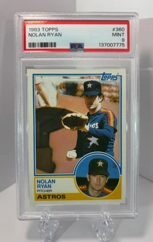 1983 TOPPS NOLAN RYAN #360  PSA 9  **  MINT  **  NEW GRADE  **