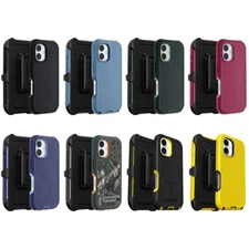 OtterBox iPhone 16 (Only) - Defender Series Case & Holster - Built-in Magnets