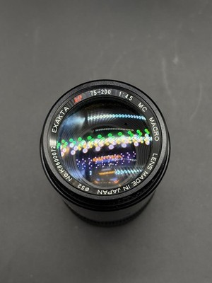 EXAKTA AF 75-200 mm 1:4.5 MC MACRO LENS FOR PARTS | eBay