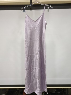 Club Monaco Women's Silk Charmeuse Slip Dress, Med.purple/violet | eBay