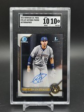 2022 Bowman Chrome - Prospect Autographs Antonio Pinero #CPA-AP (AU, RC)