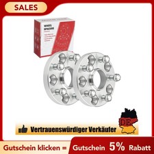 Spurverbreiterung Passend für VW 2x 20mm 5x112 +10x Radschrauben
