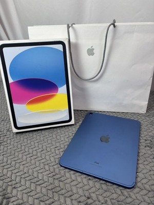 Apple iPad 第10世代 64GB Cellular WiFi SIM Apple iPad 10th Generation Wi-Fi & Cellular 64GB Blue with Box and