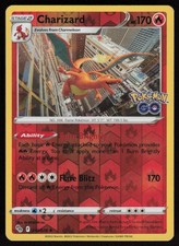 Charizard 010/078 Reverse Holo: Pokemon GO Pokemon TCG quasi come nuovo
