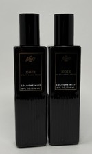 2 NEW Bath and Body Works Men's Collection NOIR Cologne Mist Body Spray 8 fl oz