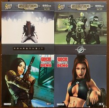 Lotto 16 cd-rom da riviste gaming italiane: TgM, GmC, Mio Computer (2002–2003)
